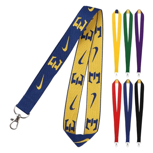 1" Custom Polyester Lanyard for ID Badges W/ Lobster Cl