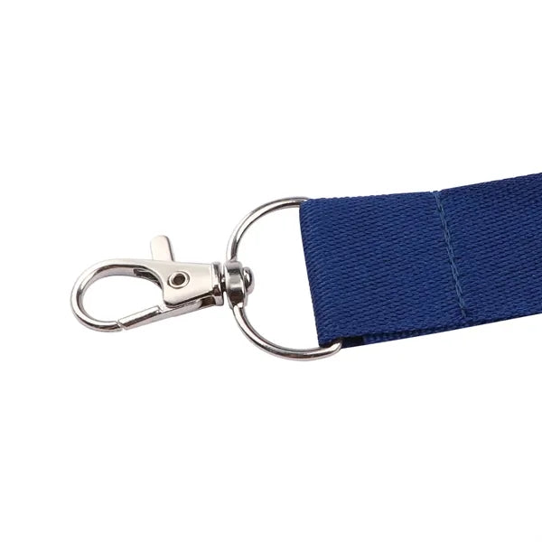 1" Custom Polyester Lanyard for ID Badges W/ Lobster Cl