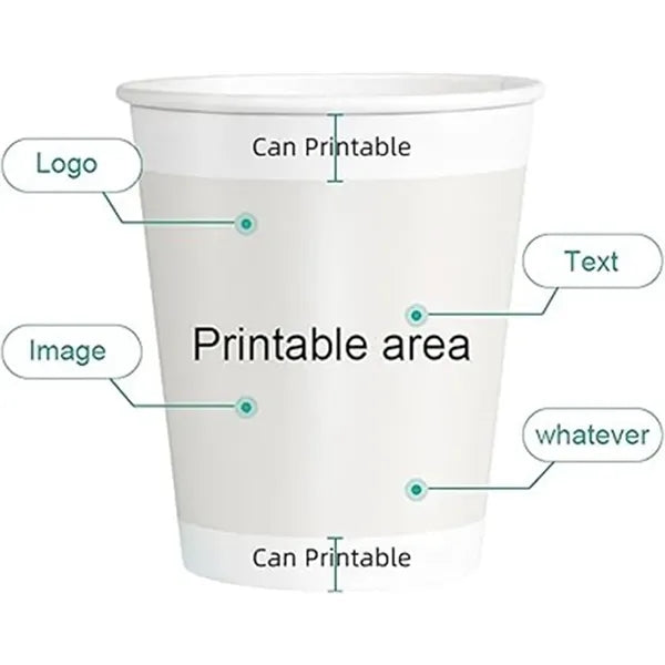 Personalized Disposable Paper Cups
