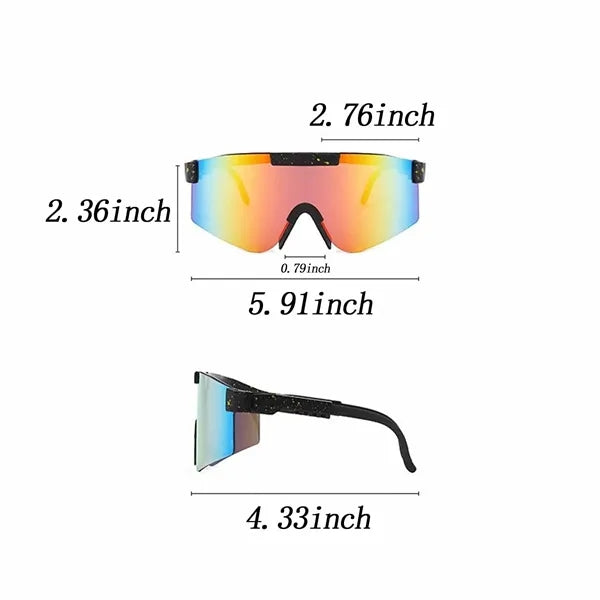 Polarized Sports Sunglasses for Men & Wome