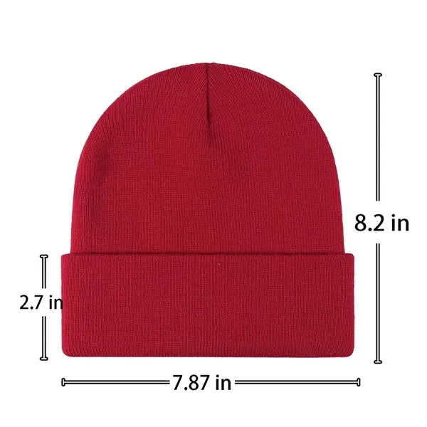 Knitted Brimmed Hat