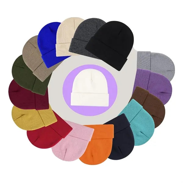 Knitted Brimmed Hat