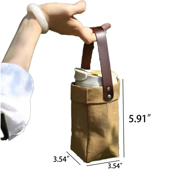 Eco Washable Kraft Handle Cup Carrier