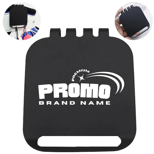 Magnetic Golf Towel and Rangefinder Clip with Metal Backing