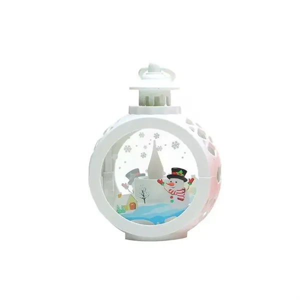 LED Christmas Decorations Round Light
