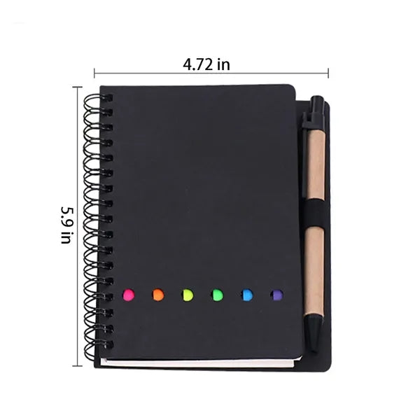 Spiral Notebook With Pen