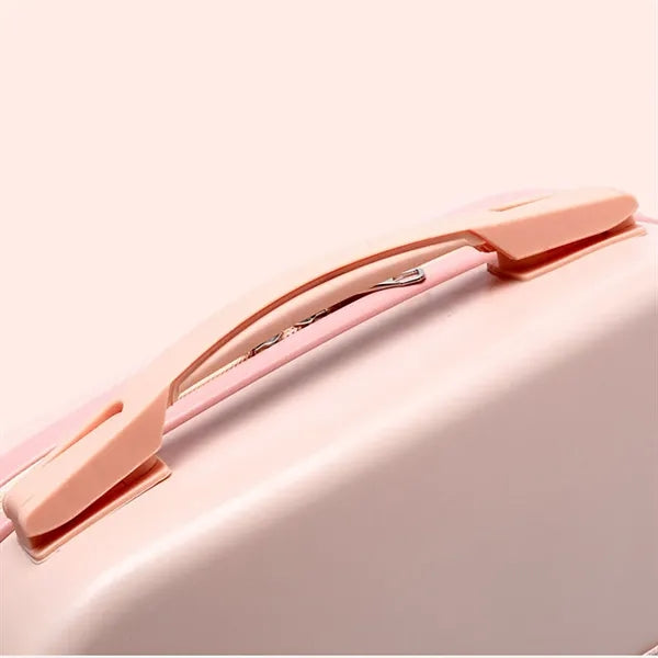 14" Portable Hard Shell Makeup Travel Case