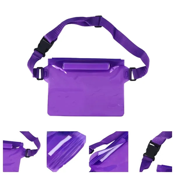 Large Waterproof Fanny Pack Phone Crossbody Bag