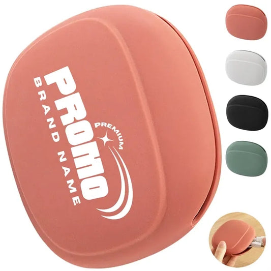 Silicone Cable Organizer Case for Earbuds and Charging Wires