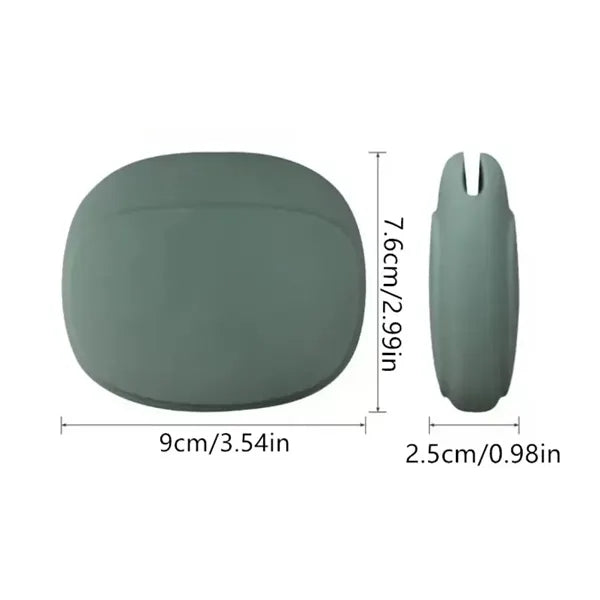 Silicone Cable Organizer Case for Earbuds and Charging Wires