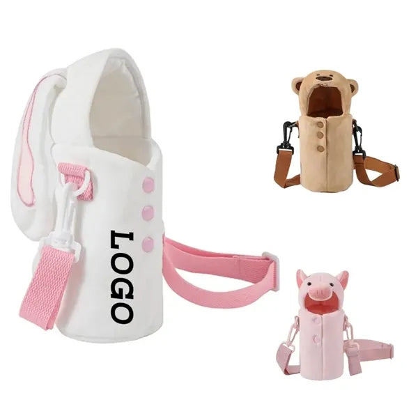 Small/Large Waterbottle Sling Bag Holder With Shoulder Strap