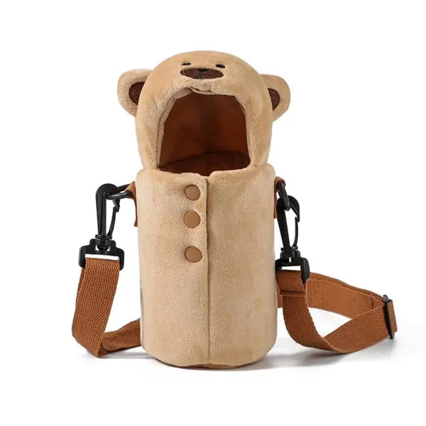 Small/Large Waterbottle Sling Bag Holder With Shoulder Strap