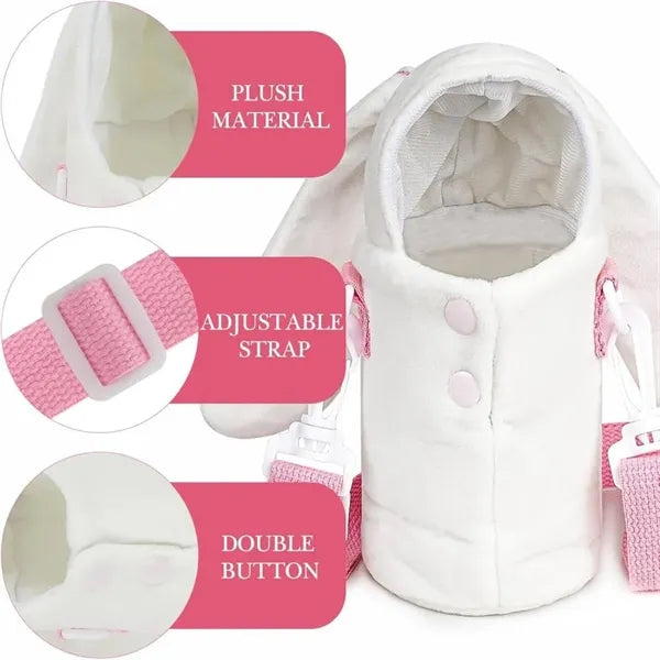 Small/Large Waterbottle Sling Bag Holder With Shoulder Strap