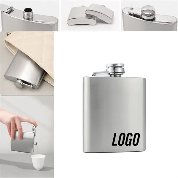 304 Stainless Steel Pocket Flask