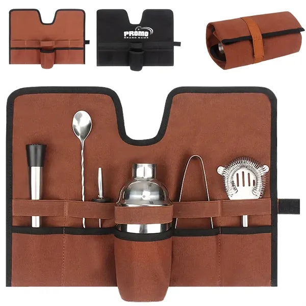 Foldable Tool Roll Organizer with Multi Pocket Design