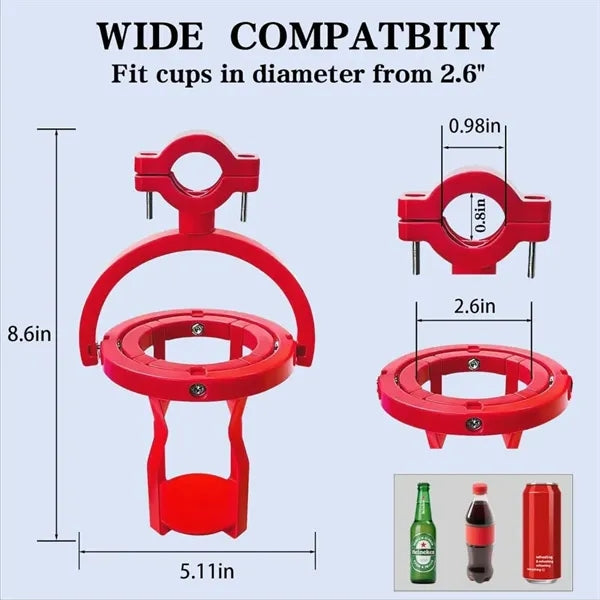 Gyroscopic Self-Leveling Cup Holder