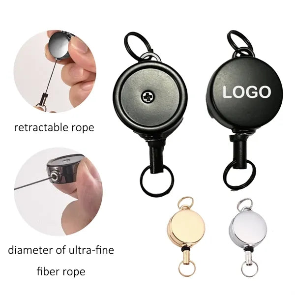 Retractable Outdoor Anti-Lost Keychain