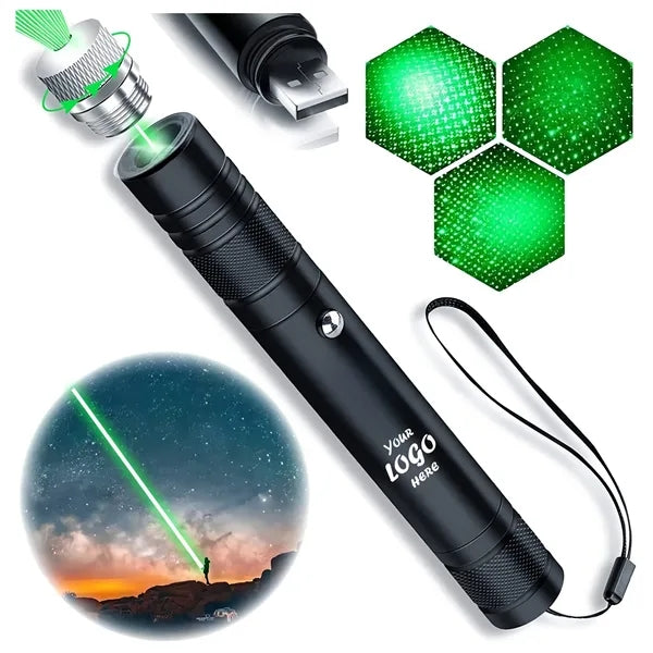Rechargeable Laser Pointer Pen with Indicator Light