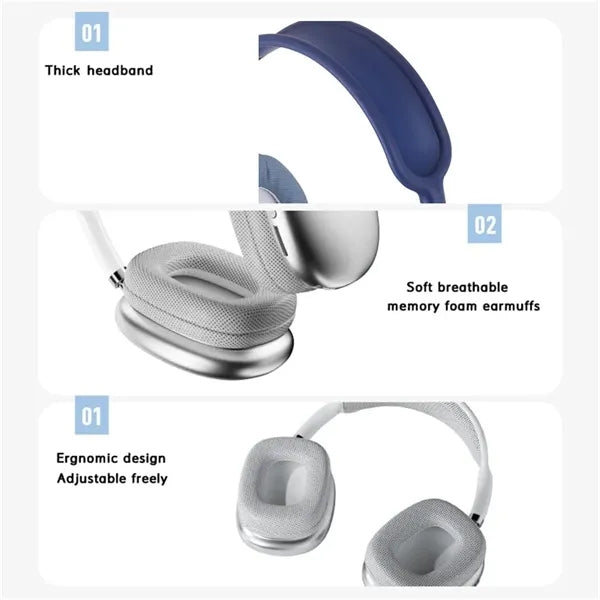 P9 Bluetooth Wireless Headset Headphones