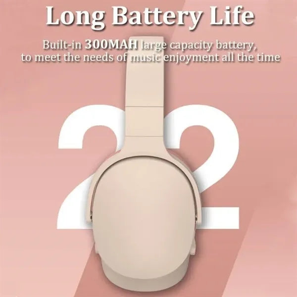 Bluetooth Wireless Over Ear Headphones with Mic