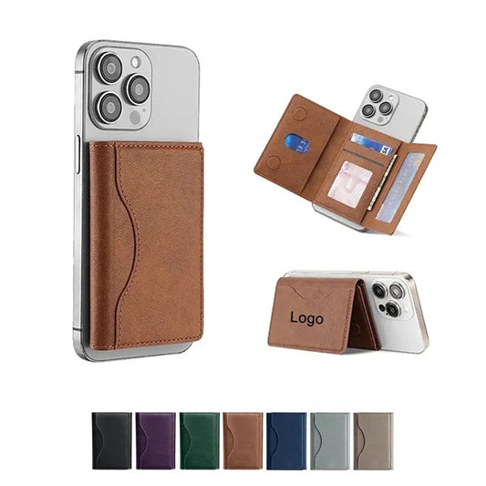 MagSafe Trifold Wallet for iPhone with Adjustable Stand