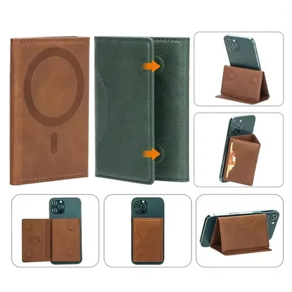 MagSafe Trifold Wallet for iPhone with Adjustable Stand