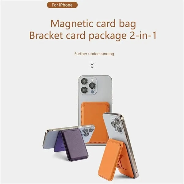 MagSafe Wallet for iPhone with Adjustable Stand