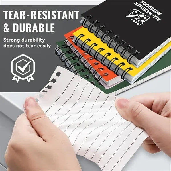 Pocket-Sized Waterproof Notebook