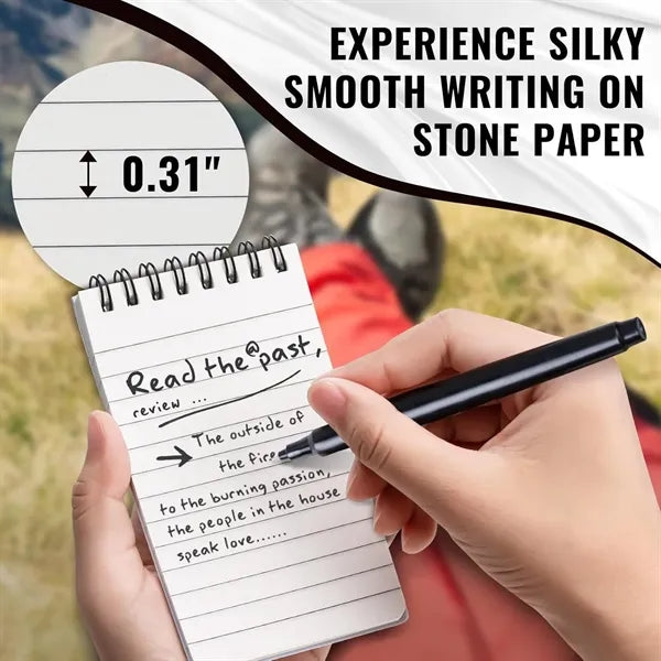 Pocket-Sized Waterproof Notebook
