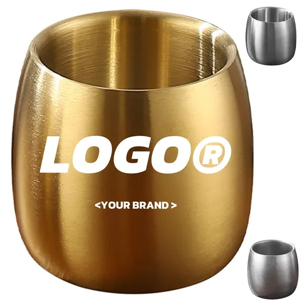 Stainless Steel Small Cup 5oz For Wine Tea Coffee Use
