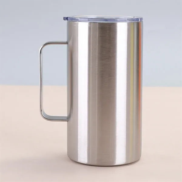 20oz Stainless Steel Insulated Mug with Handle
