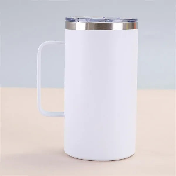 20oz Stainless Steel Insulated Mug with Handle