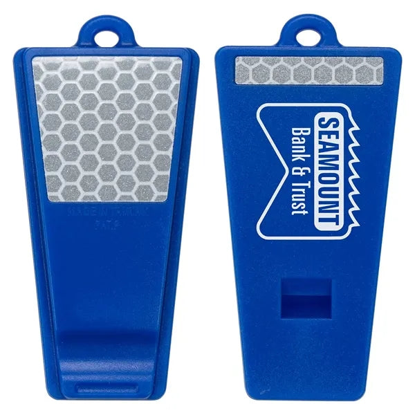 Safety First Reflective Whistle