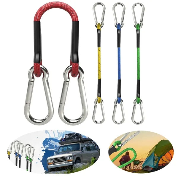 Elastic Fixing Rope With Metal Buckle
