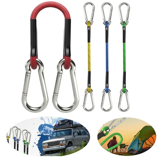 Elastic Fixing Rope With Metal Buckle