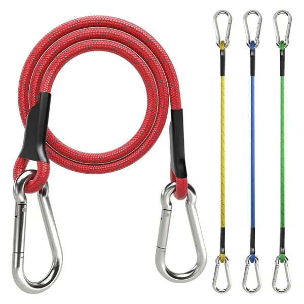Elastic Fixing Rope With Metal Buckle