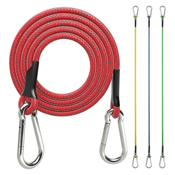 Elastic Fixing Rope With Metal Buckle