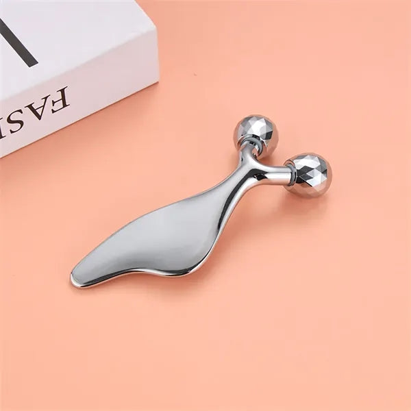 3D Metal Facial Roller Massager