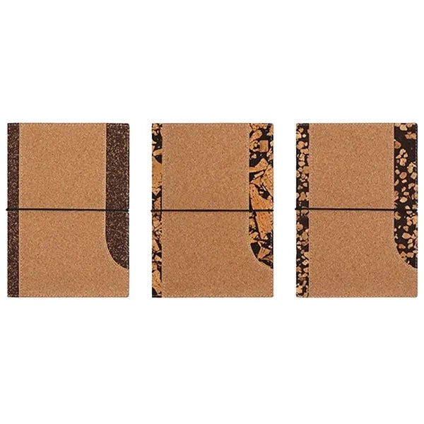 Eco-Friendly Coffee Grounds Cork Notebook
