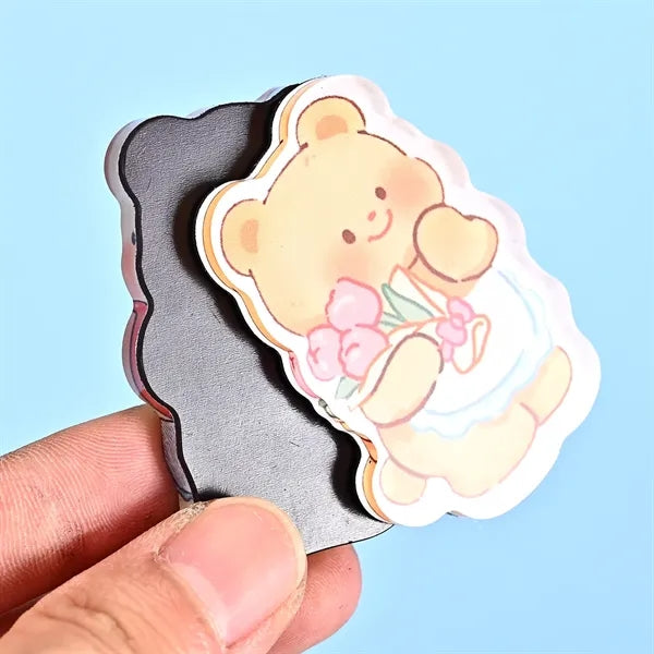 4" Custom Acrylic Magnet with Logo