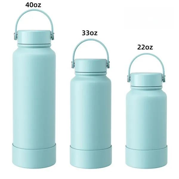 22oz Stainless Steel Insulated Sport Bottle With Handle