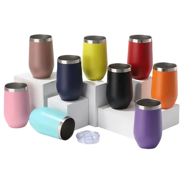 16oz Eggshell Double-Wall 304 Stainless Steel Vacuum Tumbler
