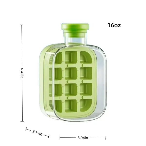 16oz Press To Fill Ice Water Bottle