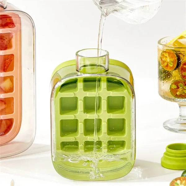 16oz Press To Fill Ice Water Bottle