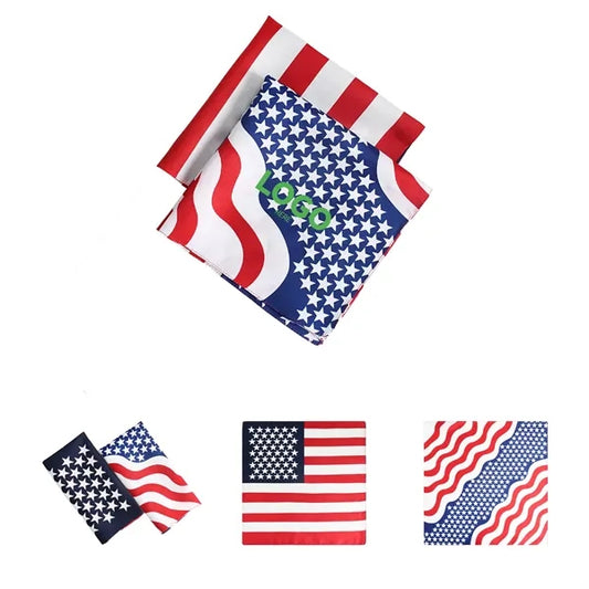 22"x22" Polyester Bandanas Headbands