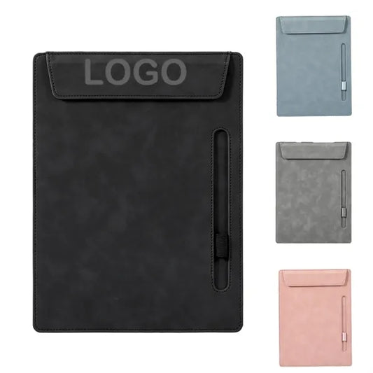 Strong Magnetic Leather A4 Folder Pad
