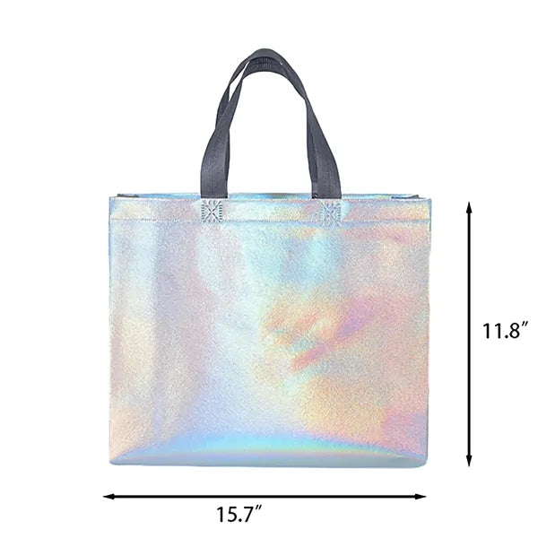Non-Woven Laser Glitter Shopping Bag