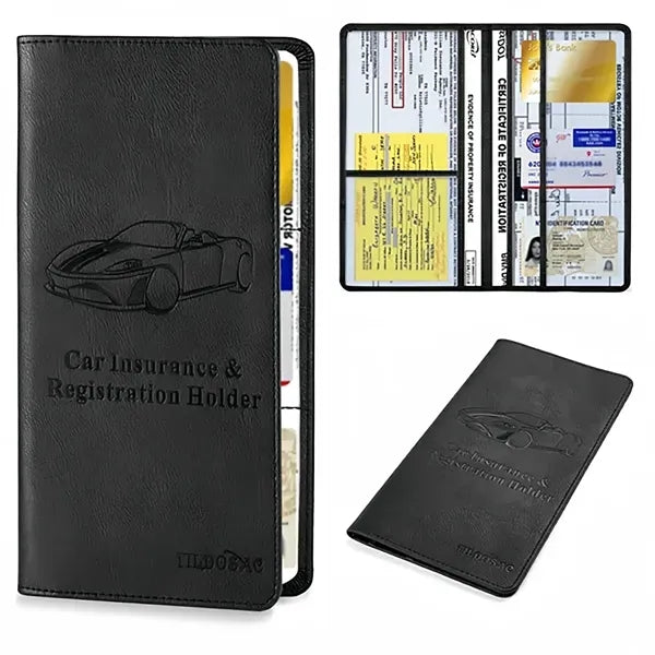 Multifunctional PU Leather Passport Holder