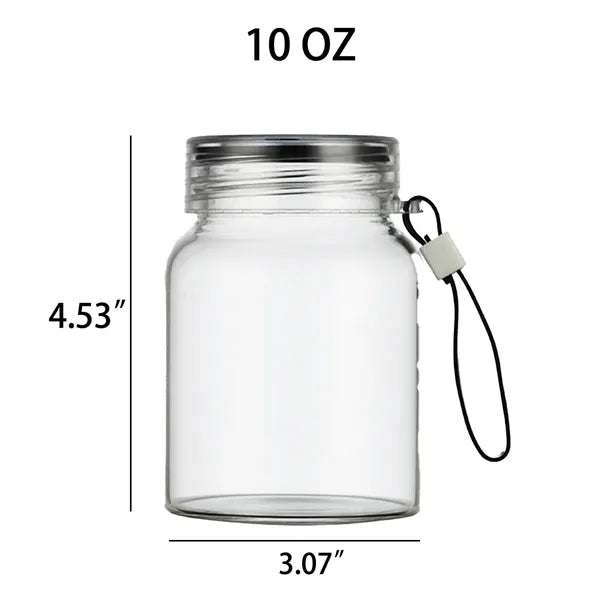 Premium Clear Thermal Borosilicate Glass Drinking Vessel