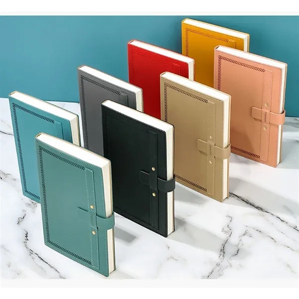 Thickened A5 Business Notebook With Pu Cover